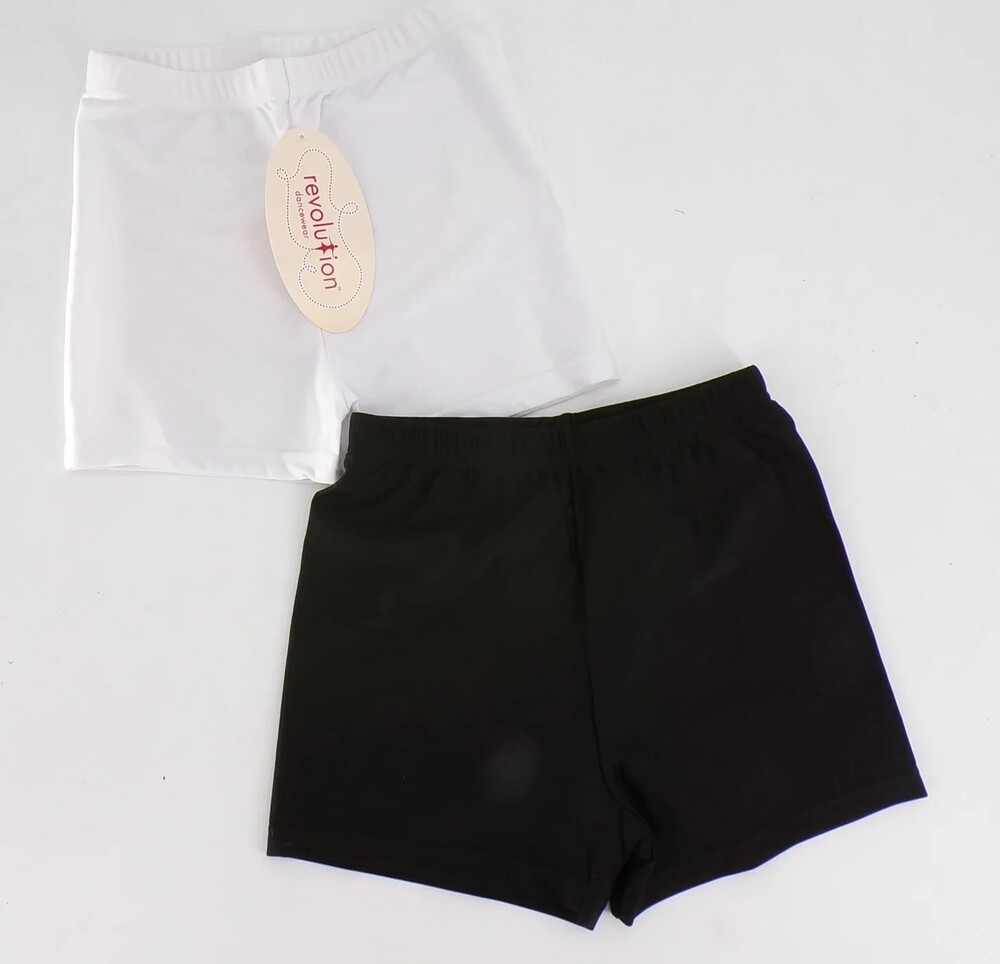 Dance New Shorts Revolution 31 Small Adult Black Jazz - Black / Small Child